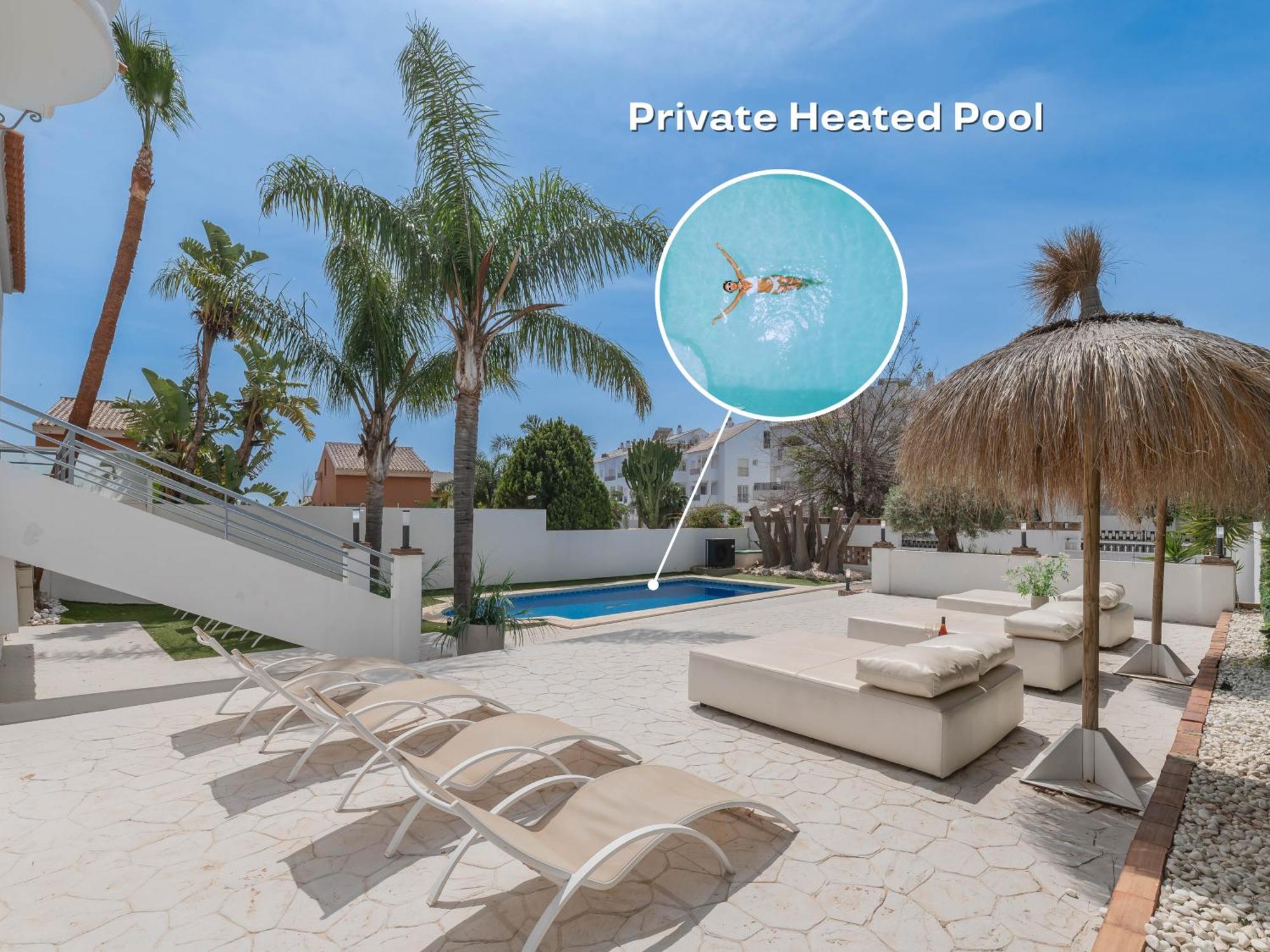 Vacation Marbella I Sunny Camelia Villa Heated Pool, Recently Renovated, Best Residential Neighborhood In Benalmadena, Short Walk To The Beach, Cinema Room Zewnętrze zdjęcie