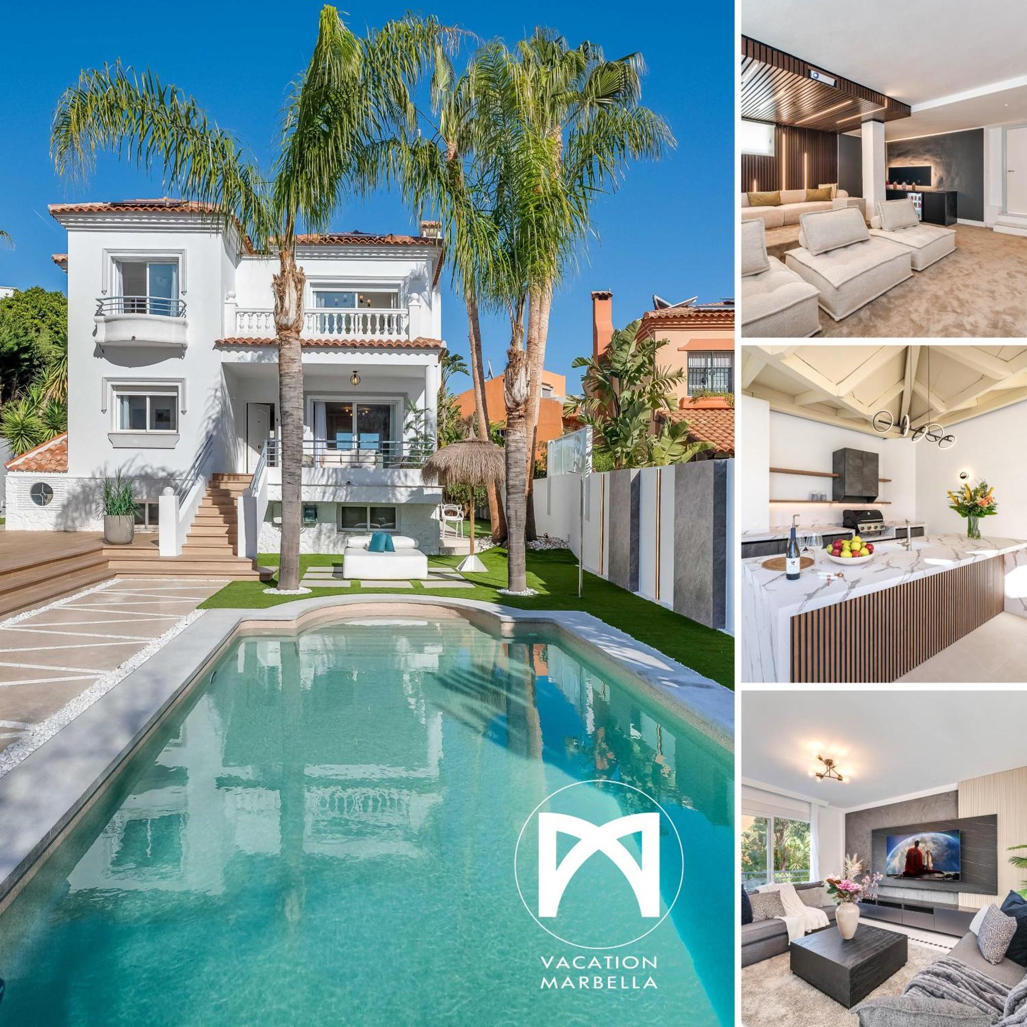Vacation Marbella I Sunny Camelia Villa Heated Pool, Recently Renovated, Best Residential Neighborhood In Benalmadena, Short Walk To The Beach, Cinema Room Zewnętrze zdjęcie